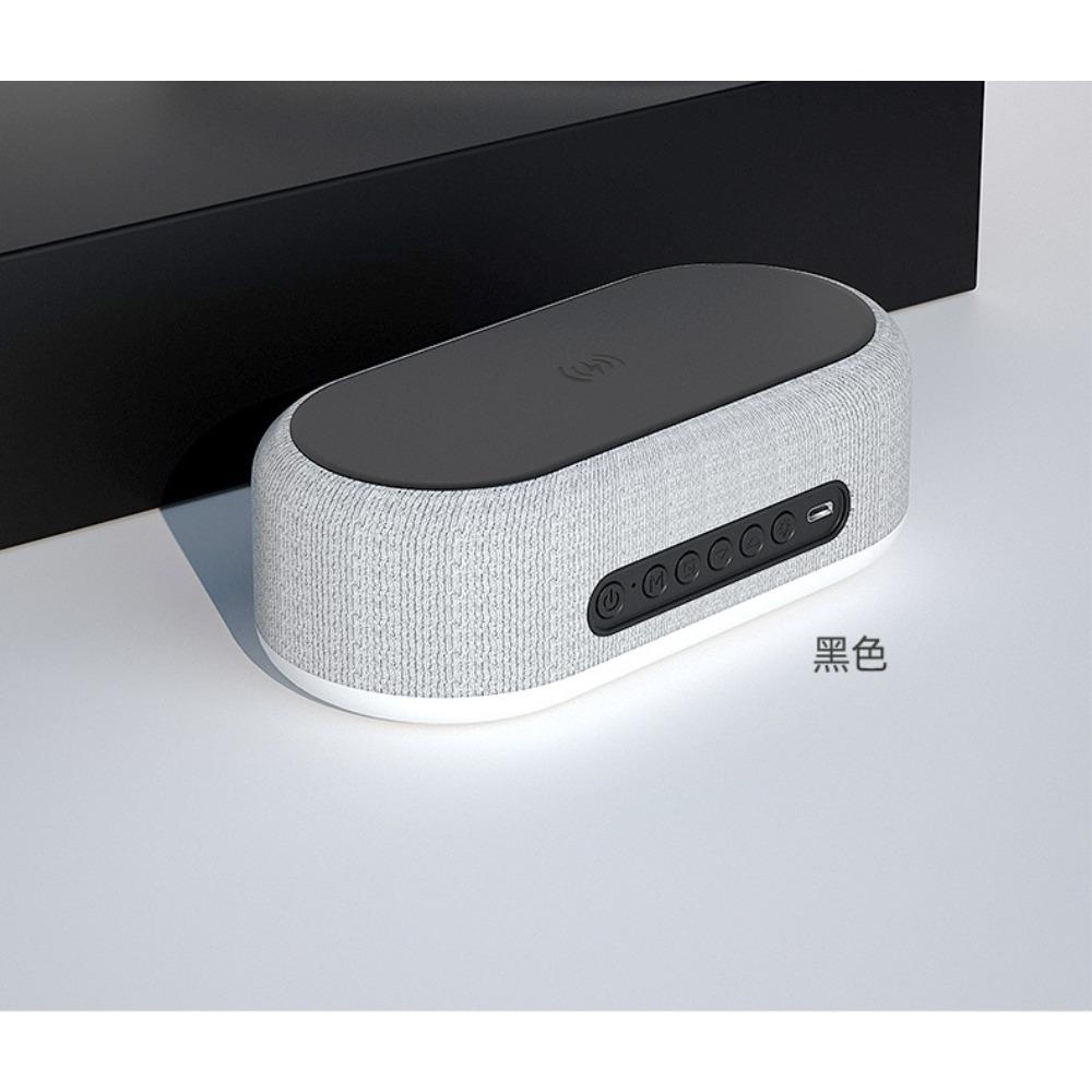 

Desktop Clock Alarm Clock Wireless Charging Night Light Desk Lamp Thermometer Mobile Phone Three-in-one Wireless Charger чёрный