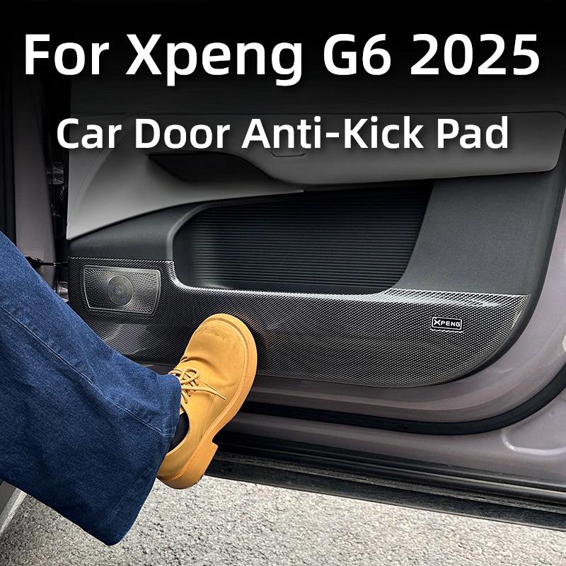 For Xpeng G6 2025 Door Anti-Kick Pad Decorative Stickers Special Car Interior Decoration Accessories