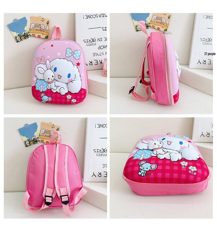 3D Animal Hard Shell Backpack for Kids (2-7 Years) - Lightweight Cartoon Design