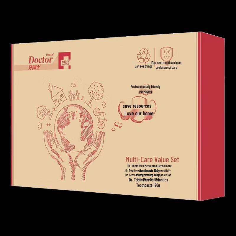 Tooth Doctor Multi-Effect Care Toothpaste Gift Set