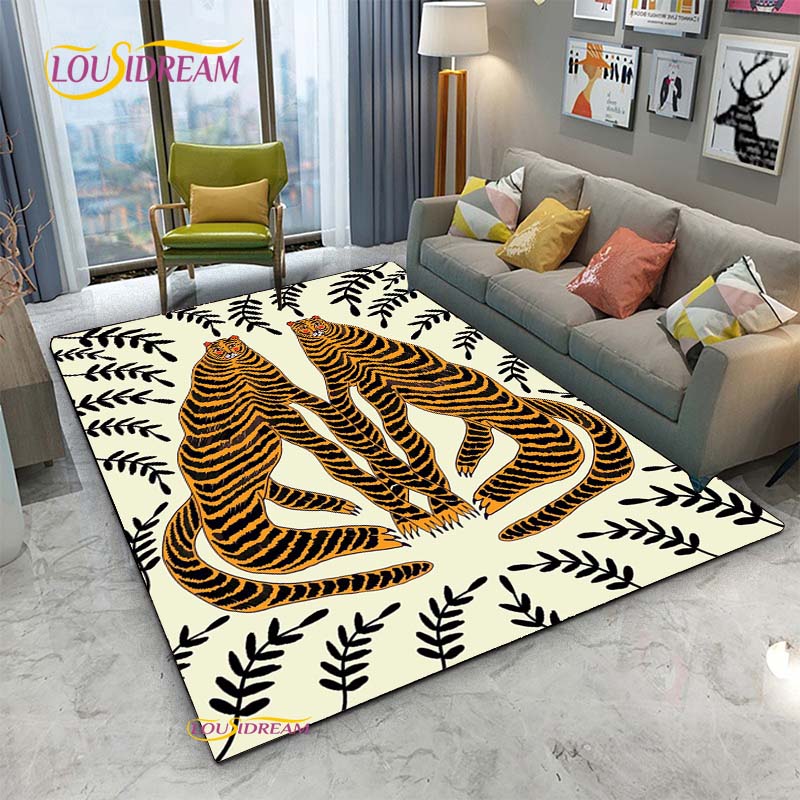Ancient Egyptian Abstract Carpet for Living Room Bedroom Rug Kitchen Door Kids Unslip Floor Mats Photography Props Alfombra Rug