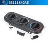 A/C Heater Climate Control Unit Pannel Module Switch For JEEP Wrangler JK V6 2007 2008 2010 55111840AE 55111840AB 55111840AD AC