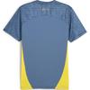 Puma X Neymar Jr FW24 BNA Logo Marki Outdoorowy Casualowy Sportowy Pulower z Okrągłym Dekoltem z Krótkim Rękawem Koszulka Piłkarska Męska Top Niebieski-Horyzont Pele-Żółty 659710-10