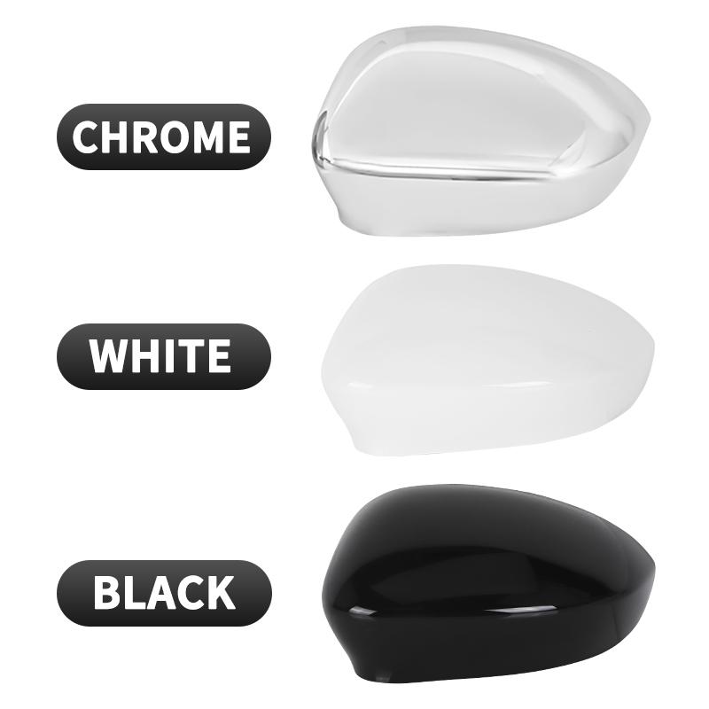 Door Side Wing Rearview Mirror Cover Cap For Fiat 500 500c Grande Punto 595 Abarth 695 2007 2008 2009 2010 - Mirror Housing