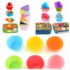 4/8PC Silicone Lunch Box Dividers For Children Kids School Food Dividers For Bento Box Silicone Cupcake Liners Mold Baking Tools