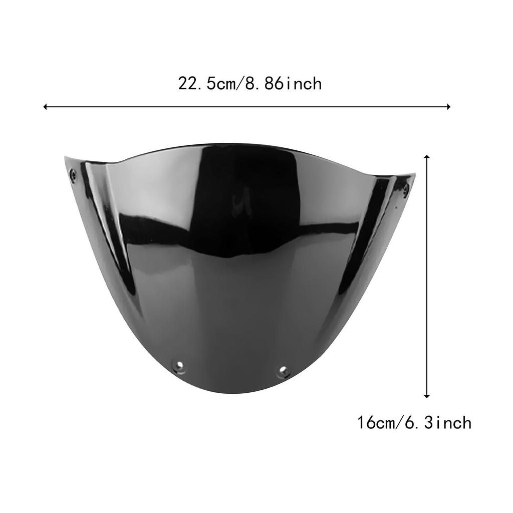 Motorcycle Windshield Professional Simple Installation Replacement Protection