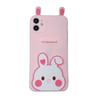 Applicable to Samsung A53 three-dimensional cartoon mobile phone case A33 rabbit S22 ears deer X-cover5 silicone