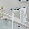 Smart Sensor LED Faucet Bathroom Basin Infrared Faucet Kitchen Sink Mixer Tap Hot and Cold Vanity Touchless Tap Digital Display