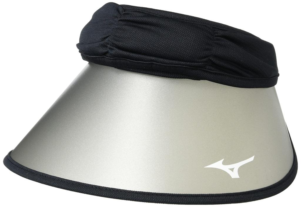 Golf Wear UV UV Protection Deodorizing Free Size [Mizuno] 2-Way Visor, (Brim), Tape, E2MWA223, Women's, Black,