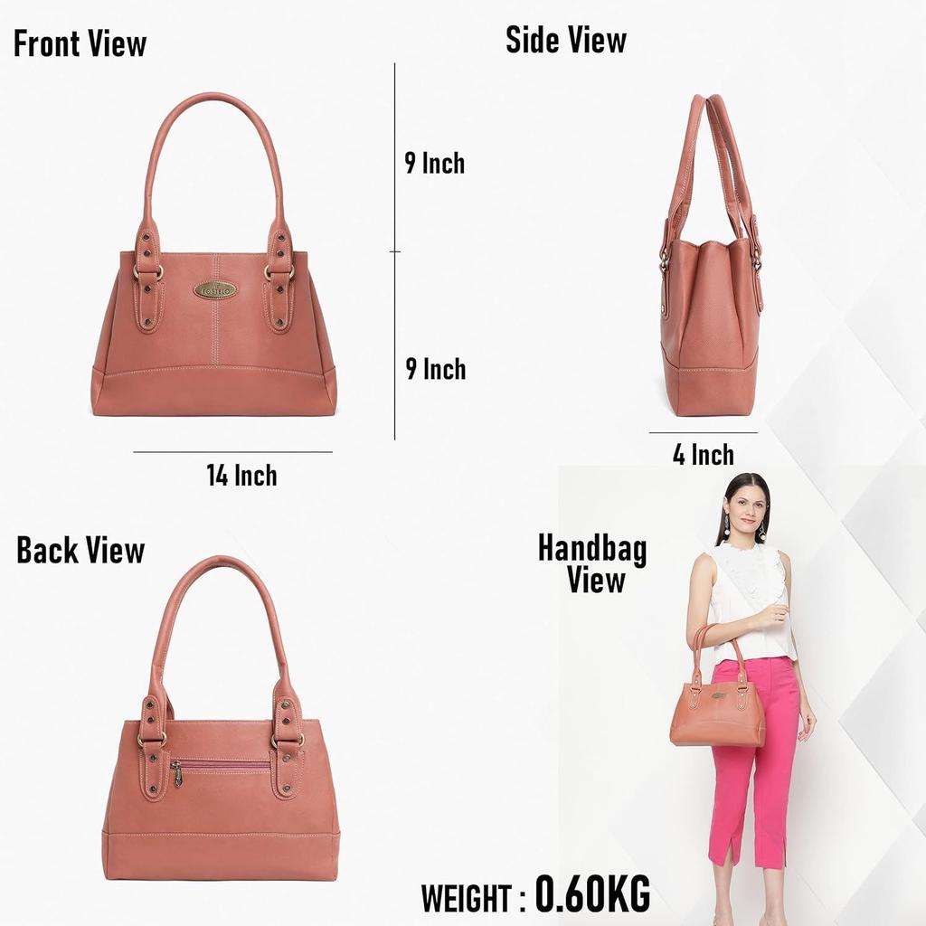 Γυναικεία τσάντα Catlin από συνθετικό δέρμα (Μεγάλο)