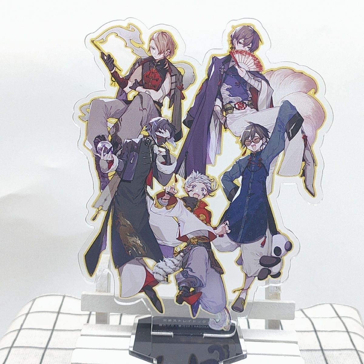 

15см Аниме Bungo Stray Dogs Акриловая Стендовая Фигурка Накахара Чуя Дазай Осаму Косплей Настольная Стендовая Модель Экшн Пластина Игрушка