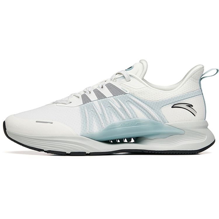 Anta Training Series Non-Slip Durable Low-Top Training Shoes Men Sneakers Black White Blue 112237785-1 42
