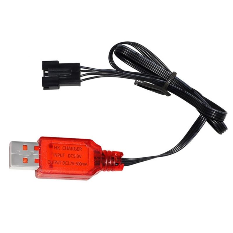 

Універсальний USB-зарядний пристрій 500 мА для літієвих батарей 7,4 В, Кабель для швидкої зарядки для транспортних засобів з функціями безпеки 1