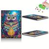 50-Page A5 Size Diamond Painting Diary Book Crystal Notepad Sketchbook Diamond Painting Notebook Set Holiday Birthday Gift