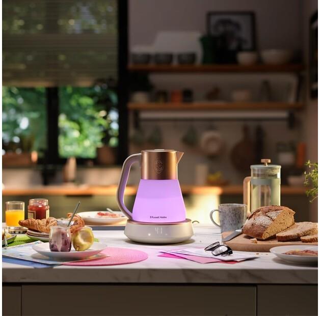 Kettle Russell Hobbs Calm with Sound Function White (27450-70)
