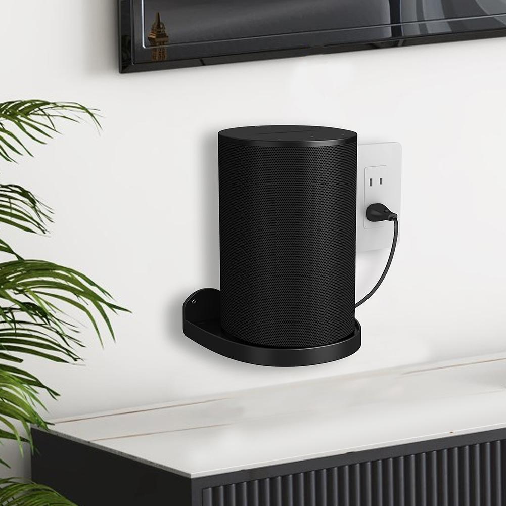 Smart Home Speakers Hanger Space Saving Speaker Mounting Brackets Reserved Charging Port Compatible with Sonos Era 100