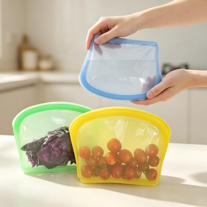 Silicone Storage High-Temperature Food Storage Leak-Proof And Odor-Proof Non-Toxic For Household Kitchen Refrigerators