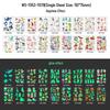Children's Glow-in-the-Dark Dinosaur Tattoo Stickers - Waterproof & Sweat-resistant for Party Fun