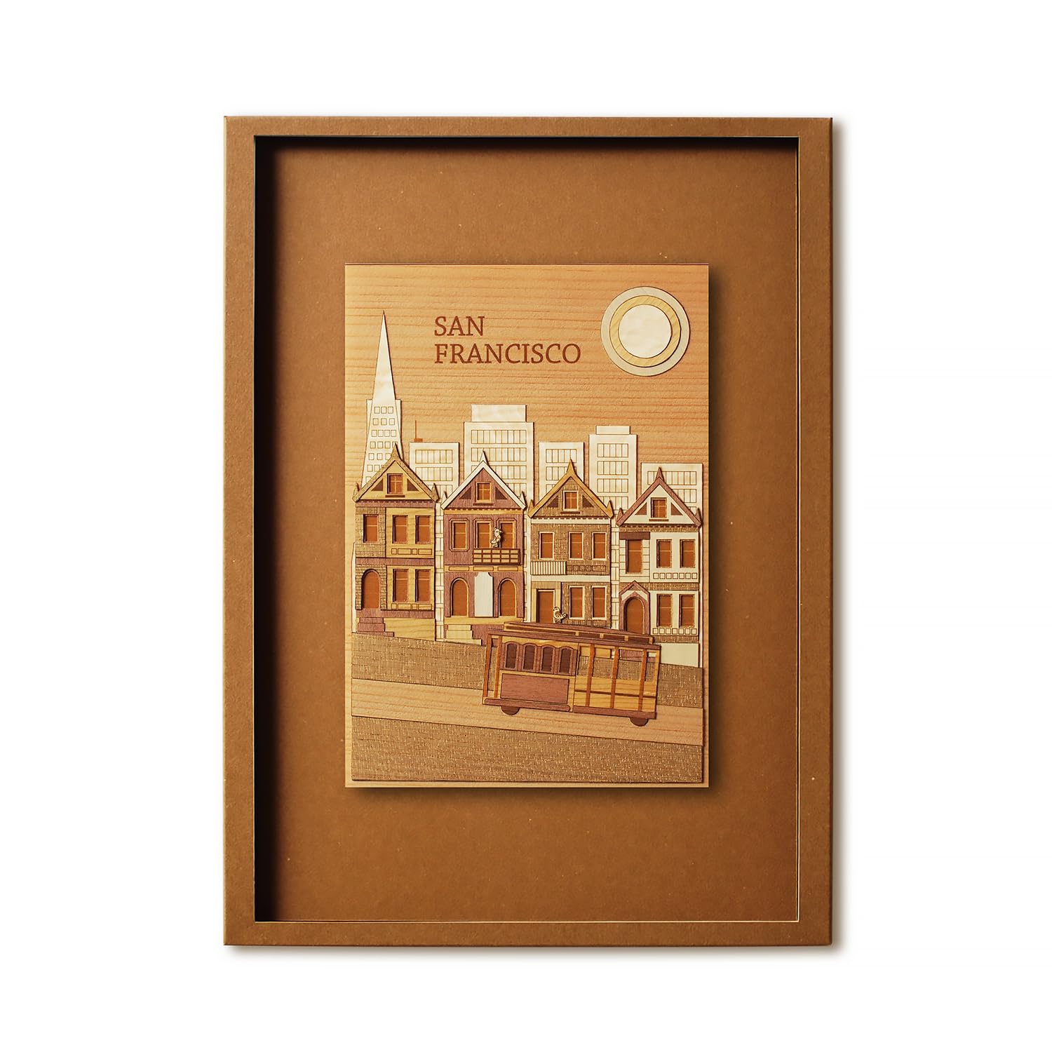 

KINOWA San Francisco Woodblock Printing Original Handmade Kit, World Streets, Made in Japan