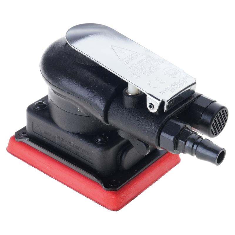 10000RPM Rectangular Air Sander Pneumatic Random Orbital Sander For Car Repair And Woodworking Applications
