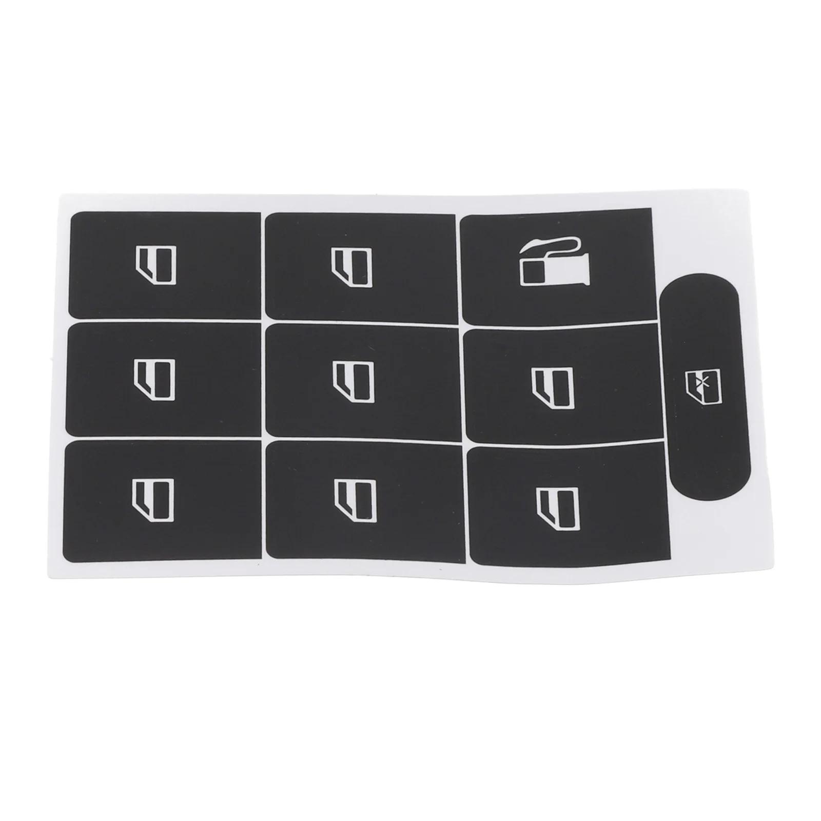 

Set Button Repair Decal Sticker For Window Switch Buttons Fits For Golf V For Passat Car Interior Replacement Parts CHINA