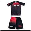 Adults Kids MMA Boxing Suit Set 3D Printed Short Sleeve Rash Guard Top And Fighting Shorts Quick-Dry Combat Training Sportswear