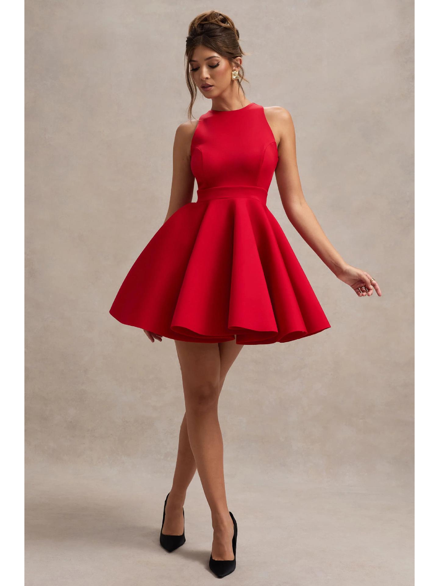

Women s Floral Strappy Sling Midi Dress - European & American Spring/Summer Collection S
