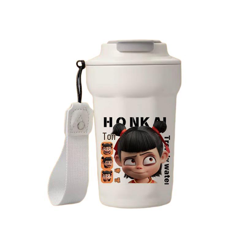 Xiaoyueya Nezha Cartoon 316 Stainless Steel Insulated Water Bottle