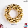 Hot-Selling Christmas Ball Wreath for Indoor/Outdoor Decoration