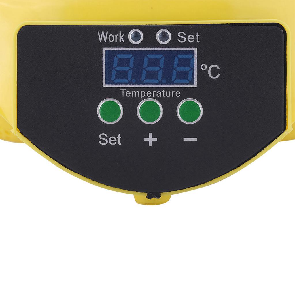 7 Eggs Digital Clear Manual Turning Incubator Hatcher Temperature Control Duck Bird Manual Turning Incubator