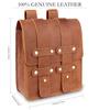3615 Marsupio Retro: Borsa per telefono in pelle Crazy Horse unisex per sport e moda outdoor