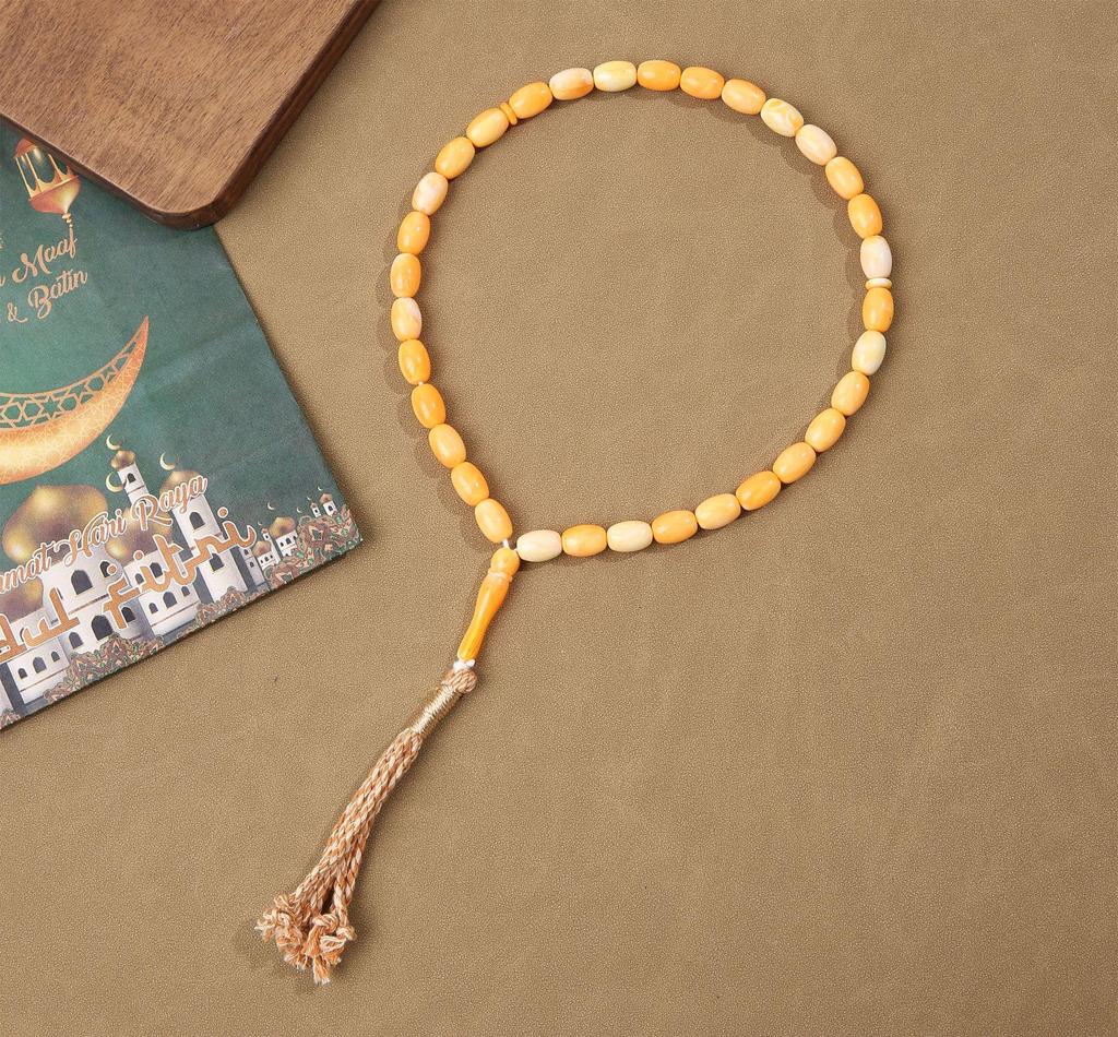 33-Bead Muslim Prayer Tasbih Bracelet