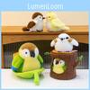 Tier-Stofftier Papagei und Spatz Weiche Kuscheltiere für Kinder Geschenk