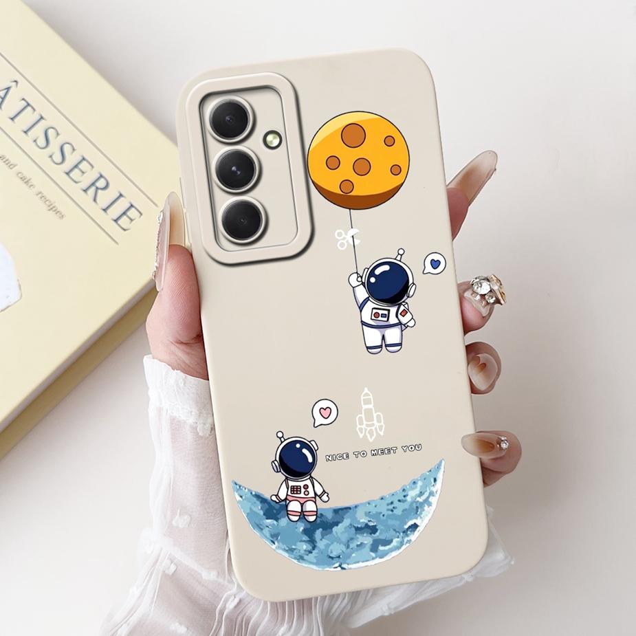 For Samsung Galaxy S24 FE Case SM-S721B Cute Fashion Cartoon Cover Soft TPU Phone Case For Samsung S24 FE S24FE Shell 6.7'' Bags