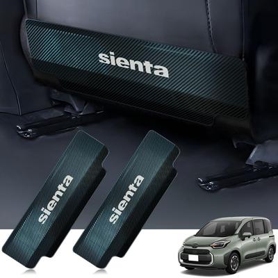 HUDIY Kick Guard for the New Sienta 10 Series Stainless Steel Seat Back Kick Mat Protector Prevents Dirt and Kicks Back Protector Rear Seat Interior