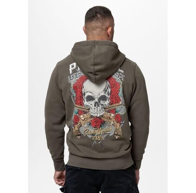 Толстовка PITBULL Washed SANTA MUERTE EU S