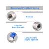 Plumbing Connection Ball Valve Switch Female Threaded Stainless Steel Faucet SS304 BSPT 1/4" 3/8" 1/2" 3/4" 1" 1-1/4" 1-1/2"