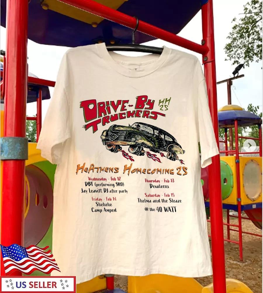 Drive-By Truckers Band Tour 2025  Cotton T Shirt Full SiZe S-5XL Unisex T-Shirt XXXXL
