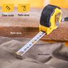 Deli Portable Steel Measuring Tape - Multiple Sizes (3m/5m/7m/10m) for Drafting and Calculations