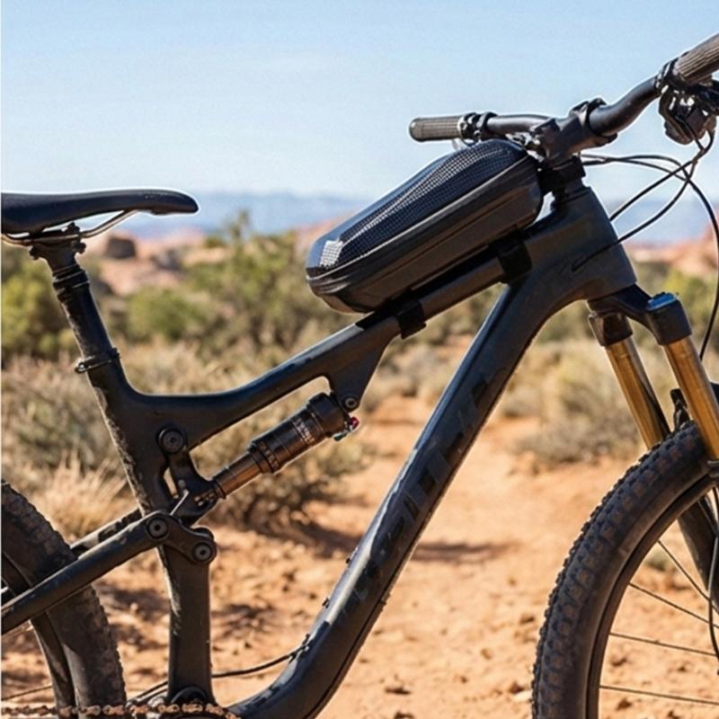 Wetterfeste Fahrradrahmen-Aufbewahrungstasche Überdimensionierte Fahrrad-Oberrohr-Aufbewahrungstasche für verschiedene Wetterbedingungen beim Radfahren