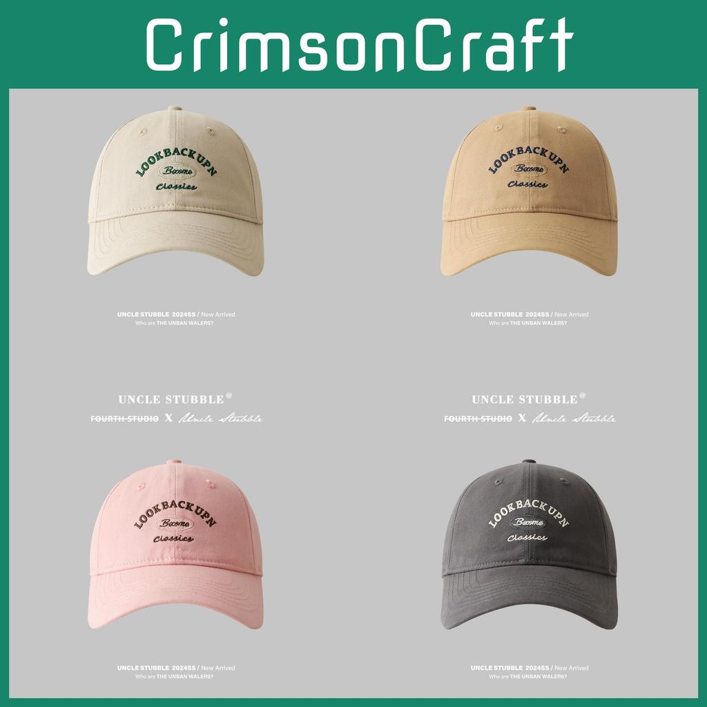 With Cap Baseball Look Back Upn Letter Embroidery For Men And Adjustable Women