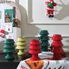 Christmas Tree Ceramic Vase Creative Xmas Decorative Plant Pot Table Decoration Flowers Arrangement Vases Room Aesthetic Decor