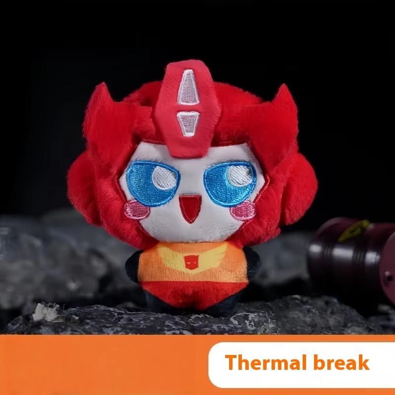 Мини Трансформация Шоквейв Плюшевый Подвесной Брелок Коробка Игрушка Модель День Рождения Поклонники Коллекционный Декор Сюрприз Мальчики Крутой Плюшевый Подарки