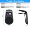 Metal Magnetic Car Phone Mount Holder Universal Cell Phone Stand Compatible with BMW M Power M3 M5 X1 X3 X5 X6 E46 E39 E36 E60