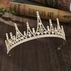 Baroque Korean Style Crown: 18th Birthday Bride Headdress Wedding Accessories