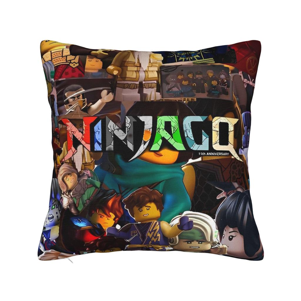 Pillow Case Soft Pillow Cover For Chair Sofa Home Decor Vintage N-ninja-going Pillowcases
