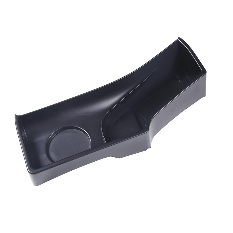 For Toyota Tundra 2007-13 ABS Black Car Central Control Water Cup Holder Storage Box Multifunctional Storage Box Car Accessories