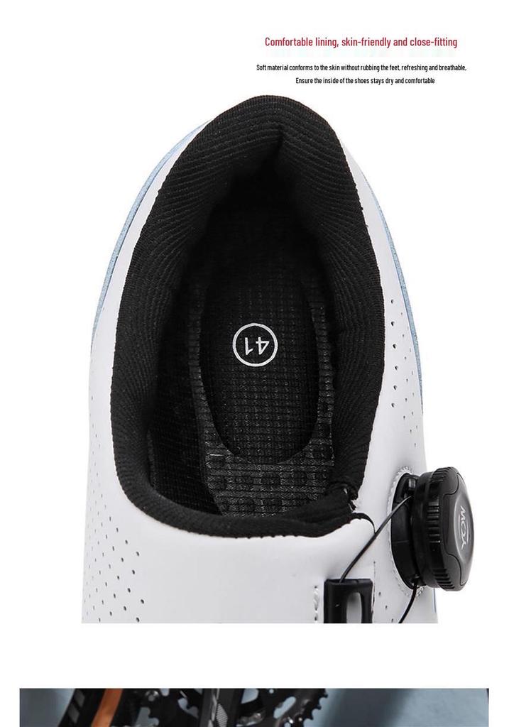 Professional Hard Sole Cycling Shoes for Men and Women - Non-Locking & Flat Pedal Options