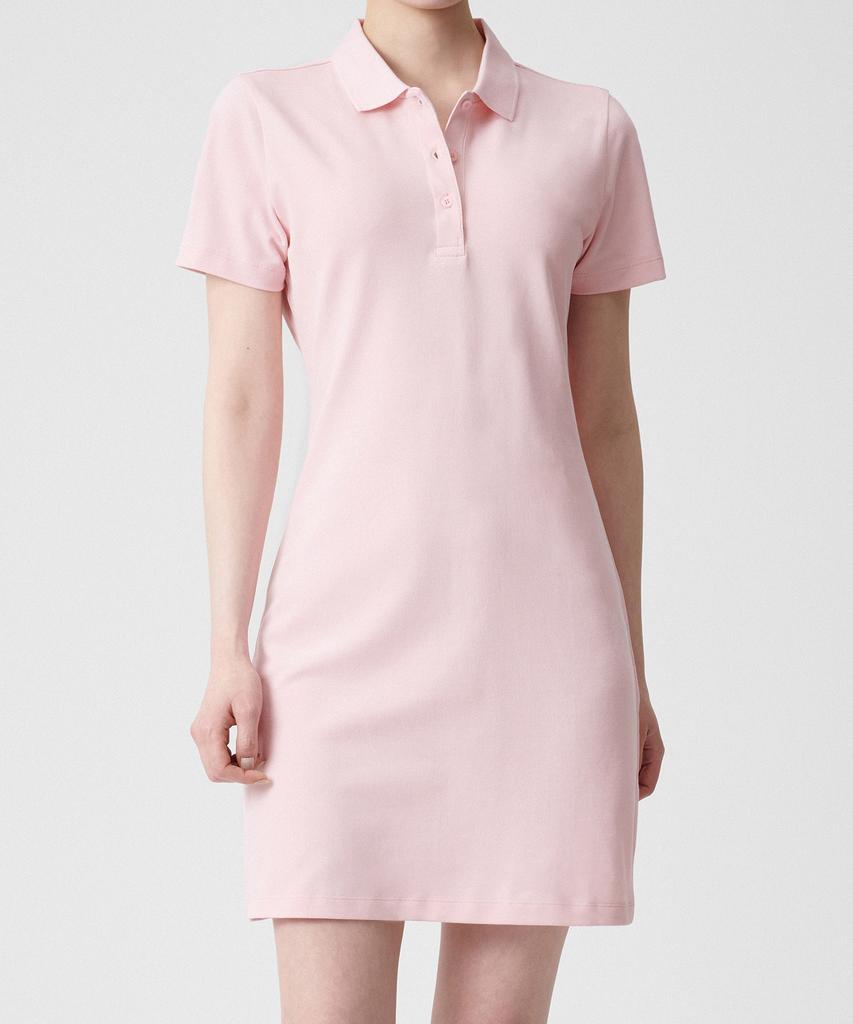 Musinsa Standard Woman [Cooltandard] Women'S Pique Polo Dress [Pink]