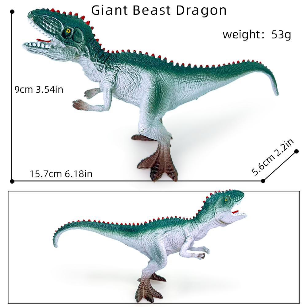 Simulation Animal Dinosaur Model Stegosaurus Hadrosaur Tyrannosaurus Figures Cognitive Educational Puzzle Toys Christmas Gifts